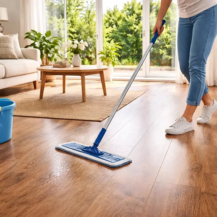 Deep Floor Cleaning Process